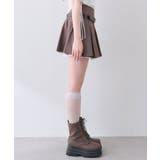 【OLIVE des OLIVE】ベルト付きタックフレアスカート | NICE CLAUP / OLIVE des OLIVE OUTLET | 詳細画像27