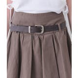【OLIVE des OLIVE】ベルト付きタックフレアスカート | NICE CLAUP / OLIVE des OLIVE OUTLET | 詳細画像29