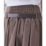 【OLIVE des OLIVE】ベルト付きタックフレアスカート | NICE CLAUP / OLIVE des OLIVE OUTLET | 詳細画像30