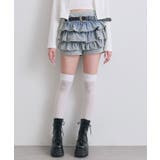 【OLIVE des OLIVE】合皮ベルト付きフリルショートパンツ | NICE CLAUP / OLIVE des OLIVE OUTLET | 詳細画像11