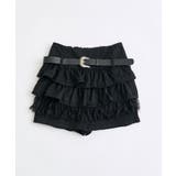 【OLIVE des OLIVE】合皮ベルト付きフリルショートパンツ | NICE CLAUP / OLIVE des OLIVE OUTLET | 詳細画像13