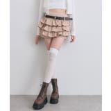 【OLIVE des OLIVE】合皮ベルト付きフリルショートパンツ | NICE CLAUP / OLIVE des OLIVE OUTLET | 詳細画像4