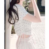 【OLIVE des OLIVE】レイヤード風ドロストTシャツ | NICE CLAUP / OLIVE des OLIVE OUTLET | 詳細画像4