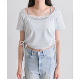 【OLIVE des OLIVE】レイヤード風ドロストTシャツ | NICE CLAUP / OLIVE des OLIVE OUTLET | 詳細画像32