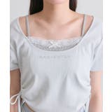 【OLIVE des OLIVE】レイヤード風ドロストTシャツ | NICE CLAUP / OLIVE des OLIVE OUTLET | 詳細画像35