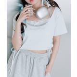 【OLIVE des OLIVE】レイヤード風ドロストTシャツ | NICE CLAUP / OLIVE des OLIVE OUTLET | 詳細画像19