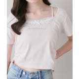【OLIVE des OLIVE】レイヤード風ドロストTシャツ | NICE CLAUP / OLIVE des OLIVE OUTLET | 詳細画像11