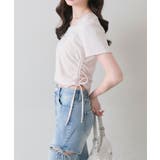 【OLIVE des OLIVE】レイヤード風ドロストTシャツ | NICE CLAUP / OLIVE des OLIVE OUTLET | 詳細画像12
