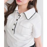 【OLIVE des OLIVE】ミリタリー風シャツ | NICE CLAUP / OLIVE des OLIVE OUTLET | 詳細画像4