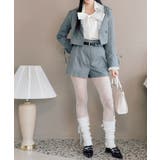 【OLIVE des OLIVE】レース衿ショート丈テーラードジャケット | NICE CLAUP / OLIVE des OLIVE　OUTLET | 詳細画像16 