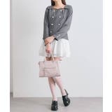 【OLIVE des OLIVE】異素材ドッキングワンピース | NICE CLAUP / OLIVE des OLIVE OUTLET | 詳細画像14