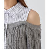 【OLIVE des OLIVE】肩あきドッキングワンピ | NICE CLAUP / OLIVE des OLIVE　OUTLET | 詳細画像21 