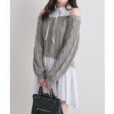 【OLIVE des OLIVE】肩あきドッキングワンピ | NICE CLAUP / OLIVE des OLIVE　OUTLET | 詳細画像4 