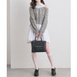 【OLIVE des OLIVE】肩あきドッキングワンピ | NICE CLAUP / OLIVE des OLIVE　OUTLET | 詳細画像7 