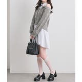 【OLIVE des OLIVE】肩あきドッキングワンピ | NICE CLAUP / OLIVE des OLIVE　OUTLET | 詳細画像8 