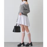 【OLIVE des OLIVE】肩あきドッキングワンピ | NICE CLAUP / OLIVE des OLIVE　OUTLET | 詳細画像9 