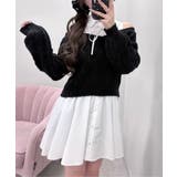 【OLIVE des OLIVE】肩あきドッキングワンピ | NICE CLAUP / OLIVE des OLIVE　OUTLET | 詳細画像31 