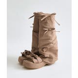 モカ | 【OLIVE des OLIVE】【取り外し可能】カバー付きリボンサンダル | NICE CLAUP / OLIVE des OLIVE OUTLET