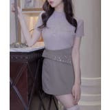 【Belle Charme】ビジューボックスミニスカート | NICE CLAUP / OLIVE des OLIVE　OUTLET | 詳細画像10 