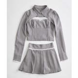 【Belle Charme】レースプリーツミニスカート | NICE CLAUP / OLIVE des OLIVE OUTLET | 詳細画像13