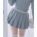 Lグレー | 【Belle Charme】レースプリーツミニスカート | NICE CLAUP / OLIVE des OLIVE OUTLET