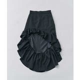 【Belle Charme】アシンメトリーフリルスカート | NICE CLAUP / OLIVE des OLIVE OUTLET | 詳細画像4