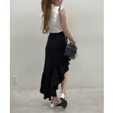 【Belle Charme】アシンメトリーフリルスカート | NICE CLAUP / OLIVE des OLIVE OUTLET | 詳細画像16