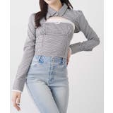 【Belle Charme】シャツビスチェセット | NICE CLAUP / OLIVE des OLIVE　OUTLET | 詳細画像5 