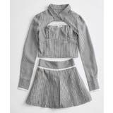 【Belle Charme】シャツビスチェセット | NICE CLAUP / OLIVE des OLIVE　OUTLET | 詳細画像4 