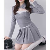 Lグレー | 【Belle Charme】シャツビスチェセット | NICE CLAUP / OLIVE des OLIVE　OUTLET