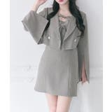 グレージュ | 【Belle Charme】Sleeve Slit | NICE CLAUP / OLIVE des OLIVE OUTLET