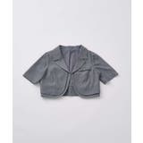 【Belle Charme】ミニリボンショートスリーブジャケット | NICE CLAUP / OLIVE des OLIVE　OUTLET | 詳細画像4 