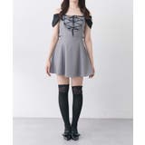 【Belle Charme】バックリボンフレアキャミワンピース | NICE CLAUP / OLIVE des OLIVE OUTLET | 詳細画像9