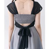 【Belle Charme】バックリボンフレアキャミワンピース | NICE CLAUP / OLIVE des OLIVE OUTLET | 詳細画像14