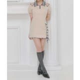 【Belle Charme】レースアップポロミニワンピース | NICE CLAUP / OLIVE des OLIVE OUTLET | 詳細画像19