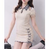 【Belle Charme】レースアップポロミニワンピース | NICE CLAUP / OLIVE des OLIVE　OUTLET | 詳細画像21 