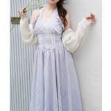 【Belle Charme】ホルターネックロングワンピース | NICE CLAUP / OLIVE des OLIVE OUTLET | 詳細画像5