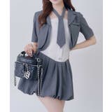 【Belle Charme】ベアトップワンピース&タイセット | NICE CLAUP / OLIVE des OLIVE　OUTLET | 詳細画像4 