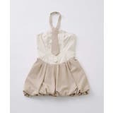 【Belle Charme】ベアトップワンピース&タイセット | NICE CLAUP / OLIVE des OLIVE　OUTLET | 詳細画像1 