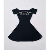 【Belle Charme】ロゴニットフレアワンピース | NICE CLAUP / OLIVE des OLIVE　OUTLET | 詳細画像6 