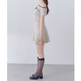 【Belle Charme】ロゴニットフレアワンピース | NICE CLAUP / OLIVE des OLIVE　OUTLET | 詳細画像9 