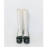 【Belle Charme】Ribbon Sock Boots | NICE CLAUP / OLIVE des OLIVE OUTLET | 詳細画像7