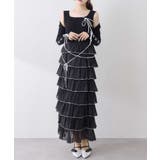 ブラック | 【Belle Charme】ドッキングワンピ | NICE CLAUP / OLIVE des OLIVE OUTLET