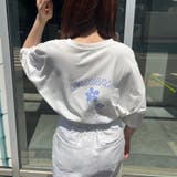 花プリントビッグTシャツ | OLIVE des OLIVE OUTLET | 詳細画像4