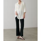 【LARUTA】美しいシルエットリブパンツ | NICE CLAUP / OLIVE des OLIVE OUTLET | 詳細画像17