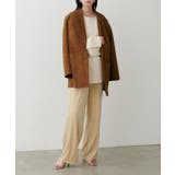 【LARUTA】サイドライン切替ベロアパンツ | NICE CLAUP / OLIVE des OLIVE　OUTLET | 詳細画像8 