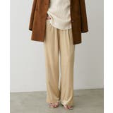 【LARUTA】サイドライン切替ベロアパンツ | NICE CLAUP / OLIVE des OLIVE　OUTLET | 詳細画像9 