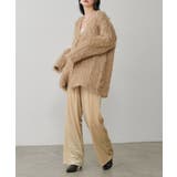 【LARUTA】サイドライン切替ベロアパンツ | NICE CLAUP / OLIVE des OLIVE　OUTLET | 詳細画像12 