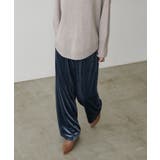 【LARUTA】サイドライン切替ベロアパンツ | NICE CLAUP / OLIVE des OLIVE　OUTLET | 詳細画像25 