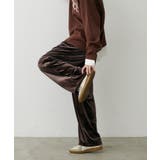 【LARUTA】サイドライン切替ベロアパンツ | NICE CLAUP / OLIVE des OLIVE　OUTLET | 詳細画像28 